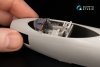 Quinta Studio QD+48531 F-86A Sabre 3D-Printed & coloured Interior on decal paper (Clear Prop) (with 3D-printed resin parts) 1/48